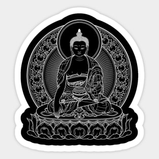 Buddha Buddhist Meditation Zen Yoga Sticker